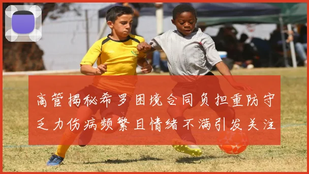 高管揭秘希罗困境合同负担重防守乏力伤病频繁且情绪不满引发关注